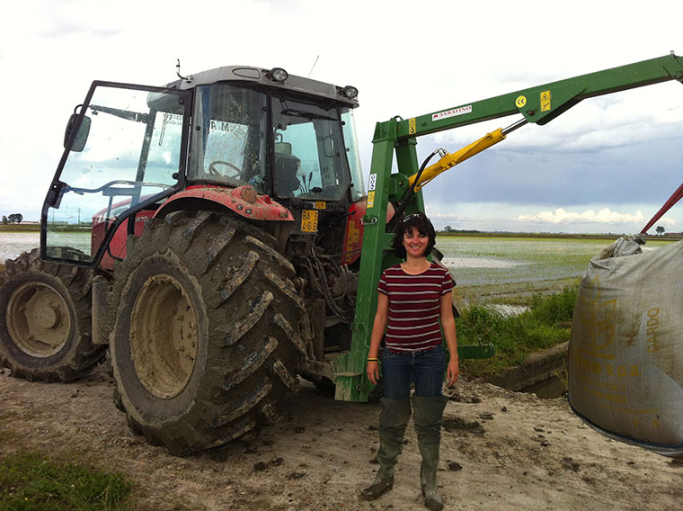 Alice ready for sowing