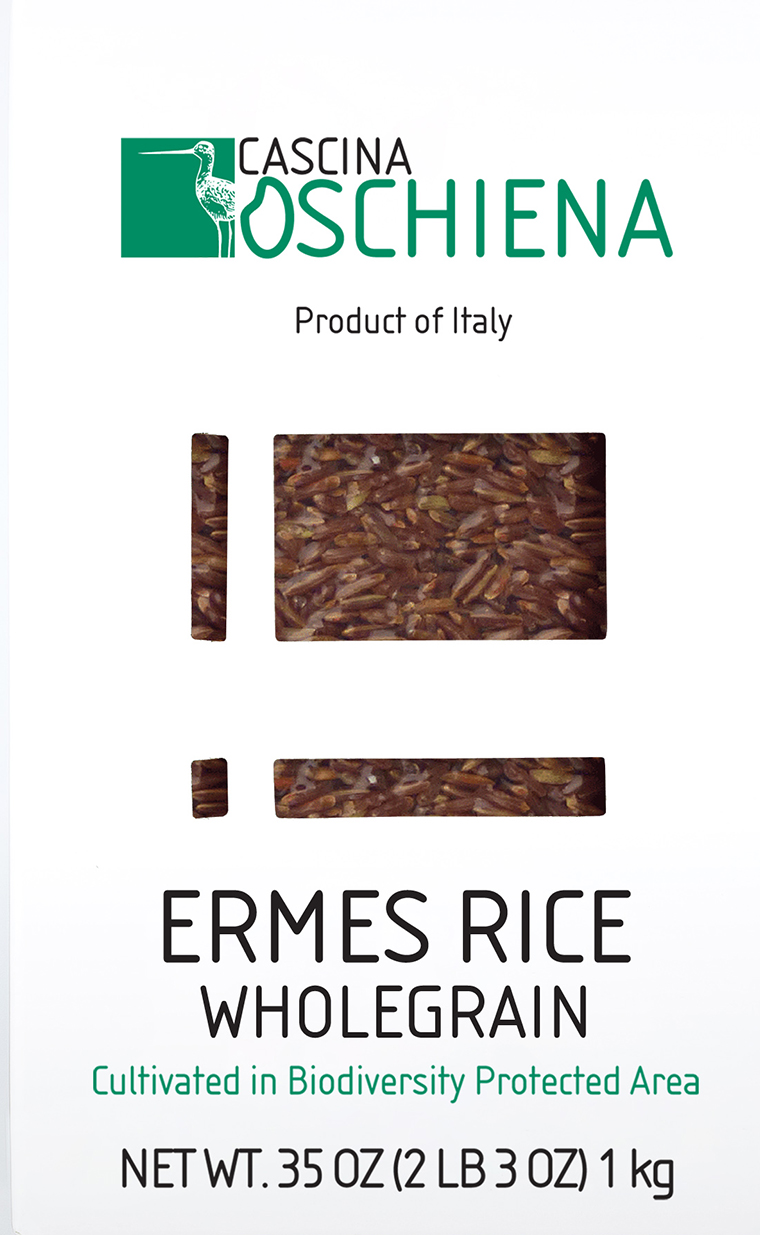 ermes wholegrain rice 1 kg Cascina Oschiena