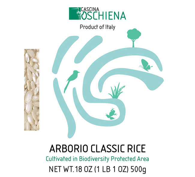 Arborio classic rice 500 gr Cascina Oschiena