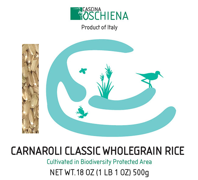 carnaroli classic wholegrain 500 gr Cascina Oschiena